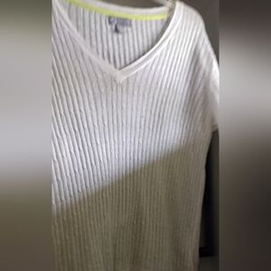 Jcp cream sweater L